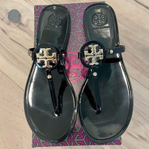 Tory Burch Black Miller Sandals